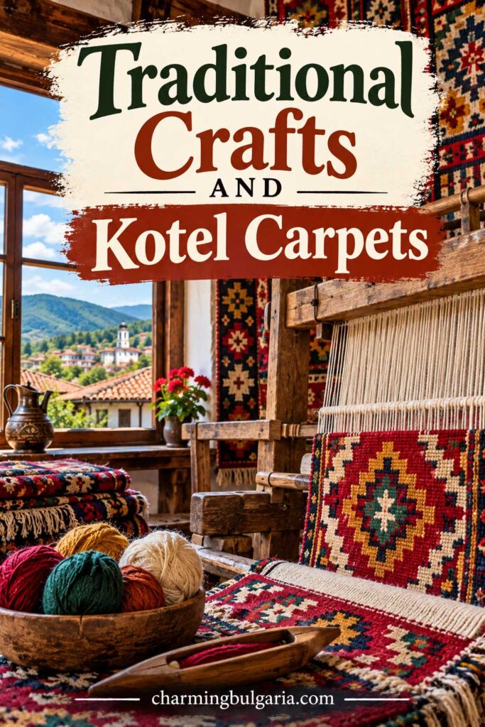 Traditional Crafts and Kotel Carpets