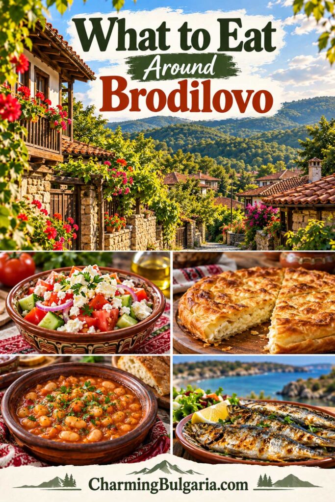 What to Eat Around Brodilovo Bulgaria