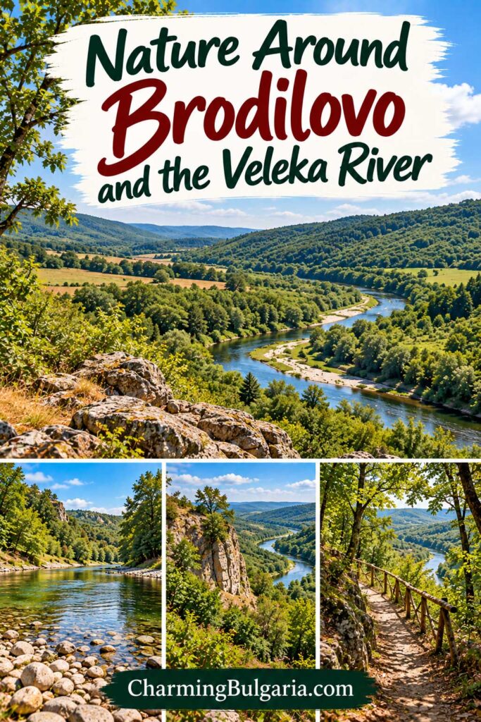Nature Around Brodilovo and the Veleka River