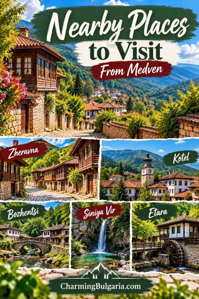 Bulgarian Revival villages  to Visit from Medven