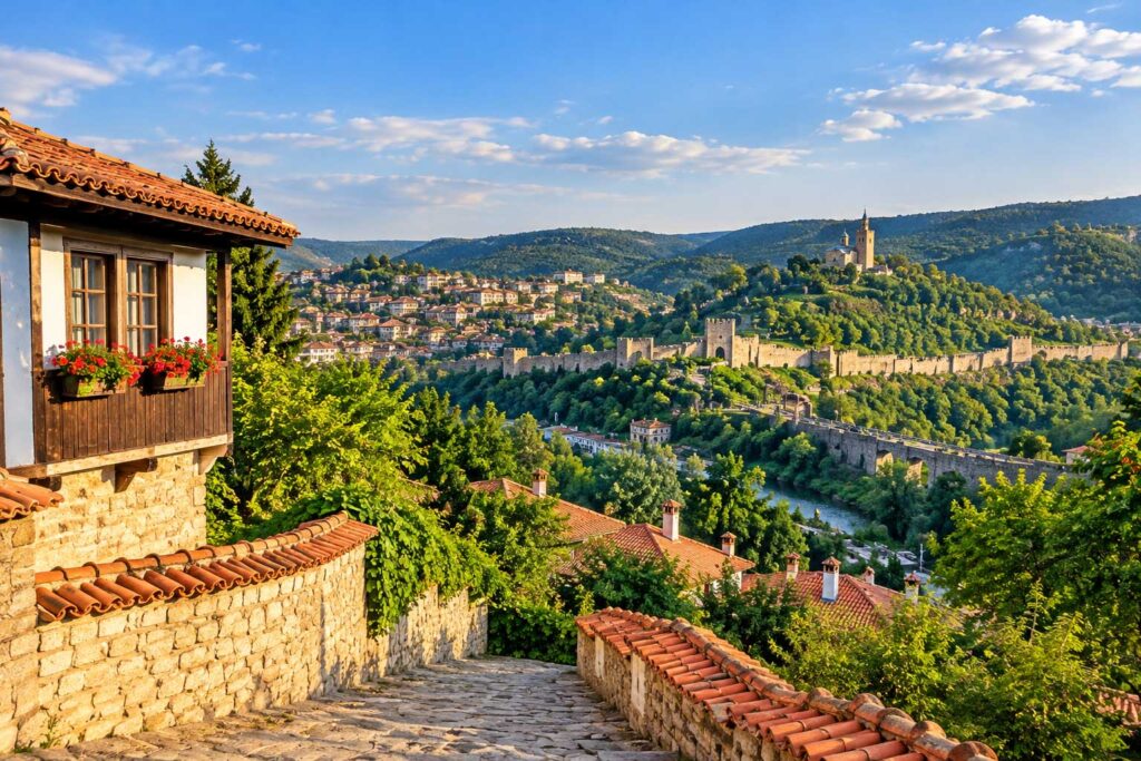 Arbanasi village Views Toward Veliko Tarnovo
