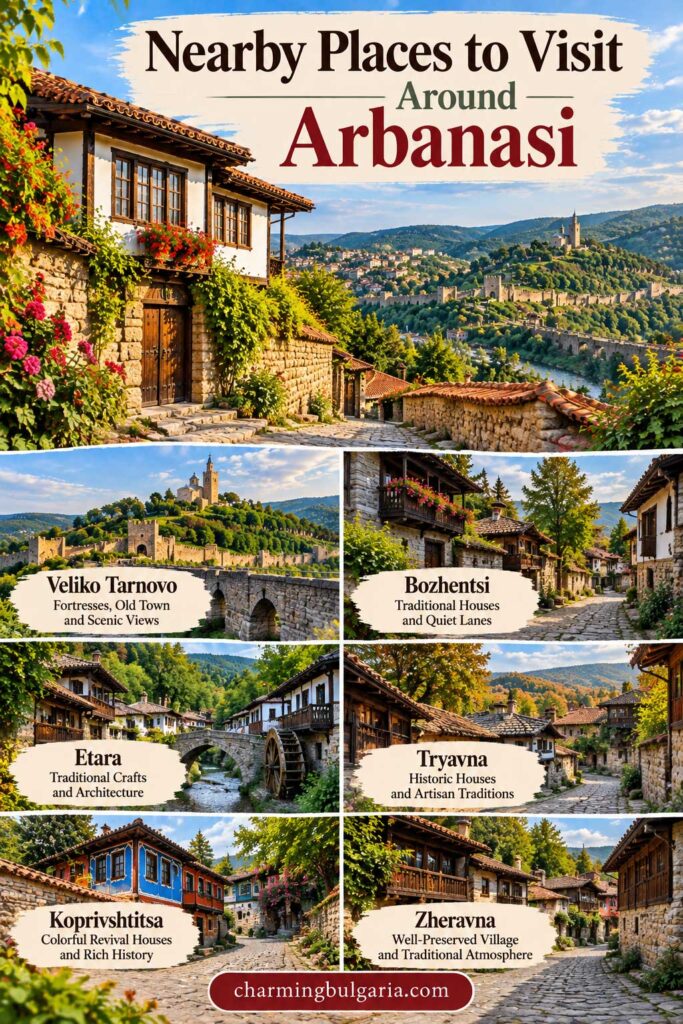 Nearby Places to Visit Around Arbanasi Bulgaria