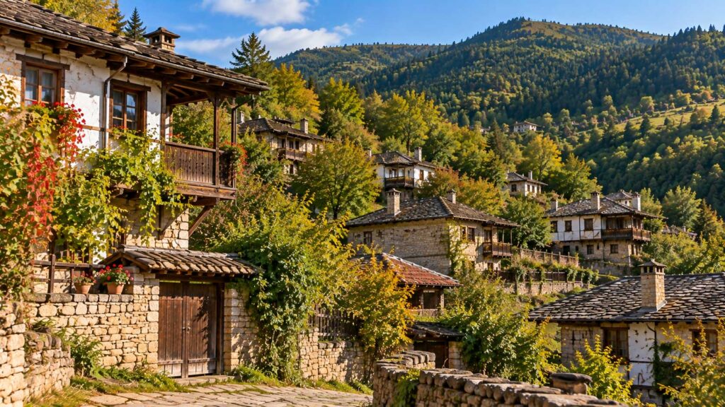 Bulgarian village Ichera Near Kotel
