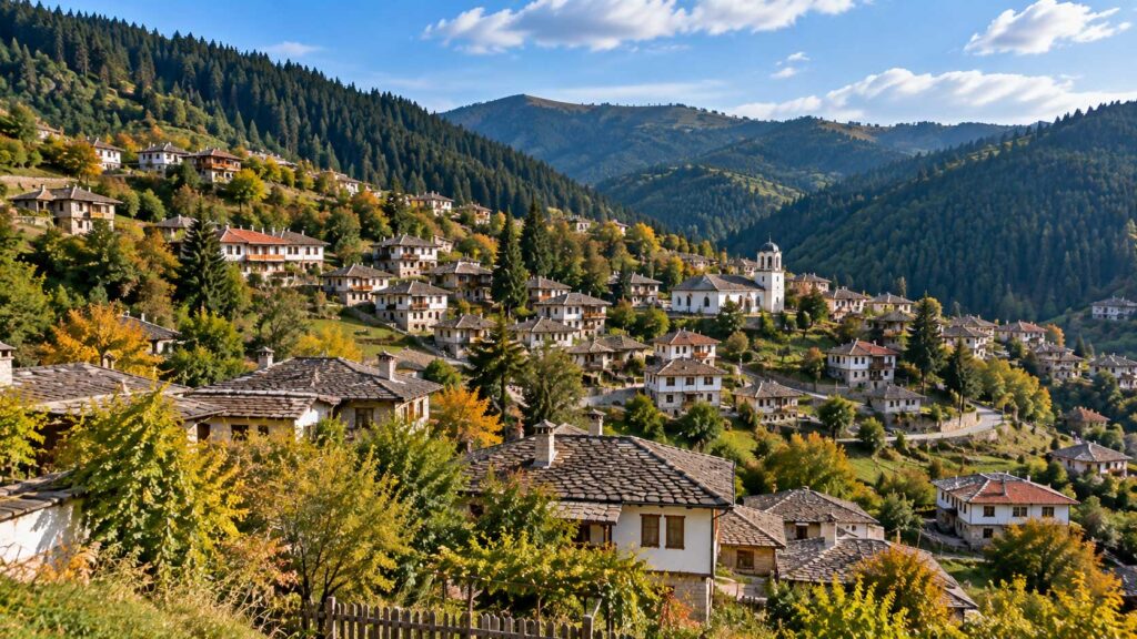 Momchilovtsi traditional villages in Bulgaria