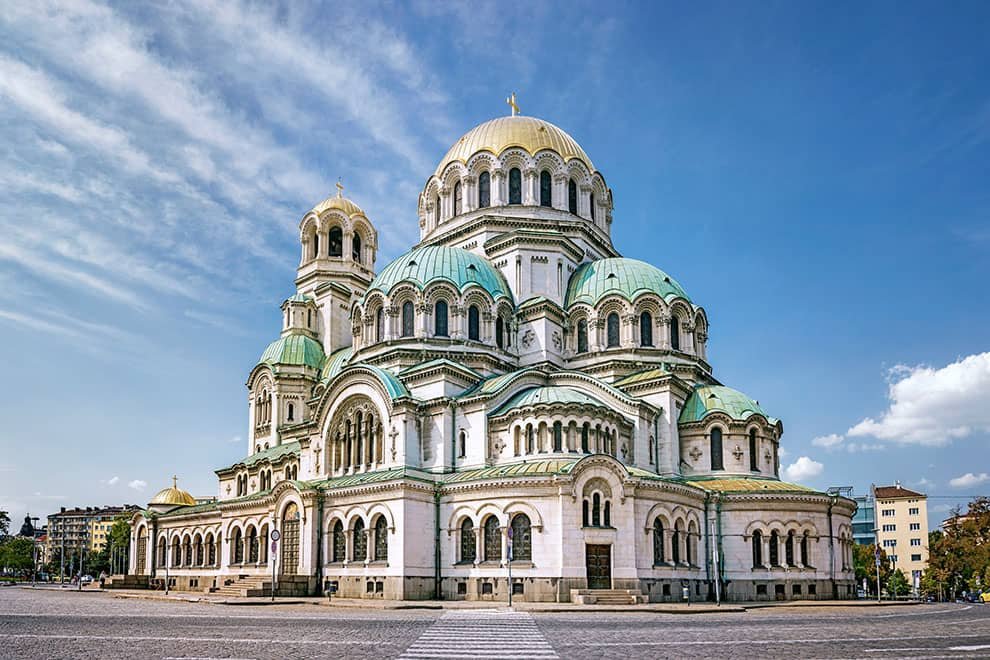 Alexander Nevsky cathedral Sofia Bulgaria