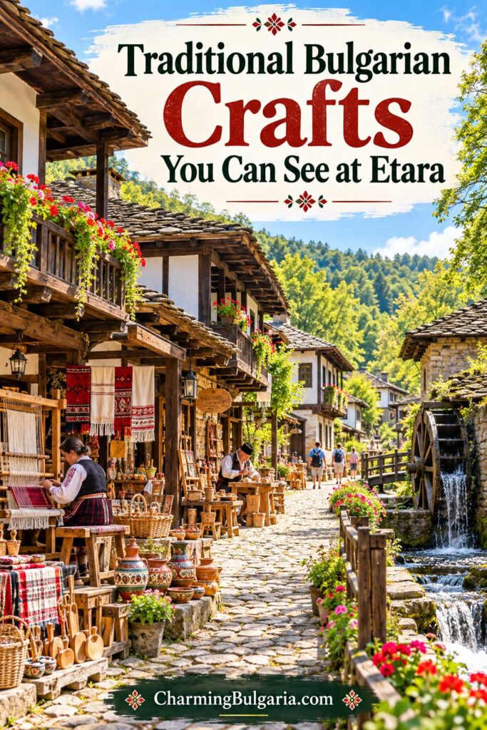 Traditional Bulgarian Crafts You Can See at Etara ethnographic museum Bulgaria