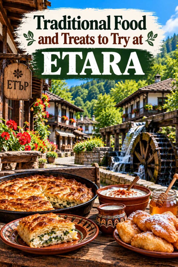 Traditional Food to Try at Etara Bulgarian