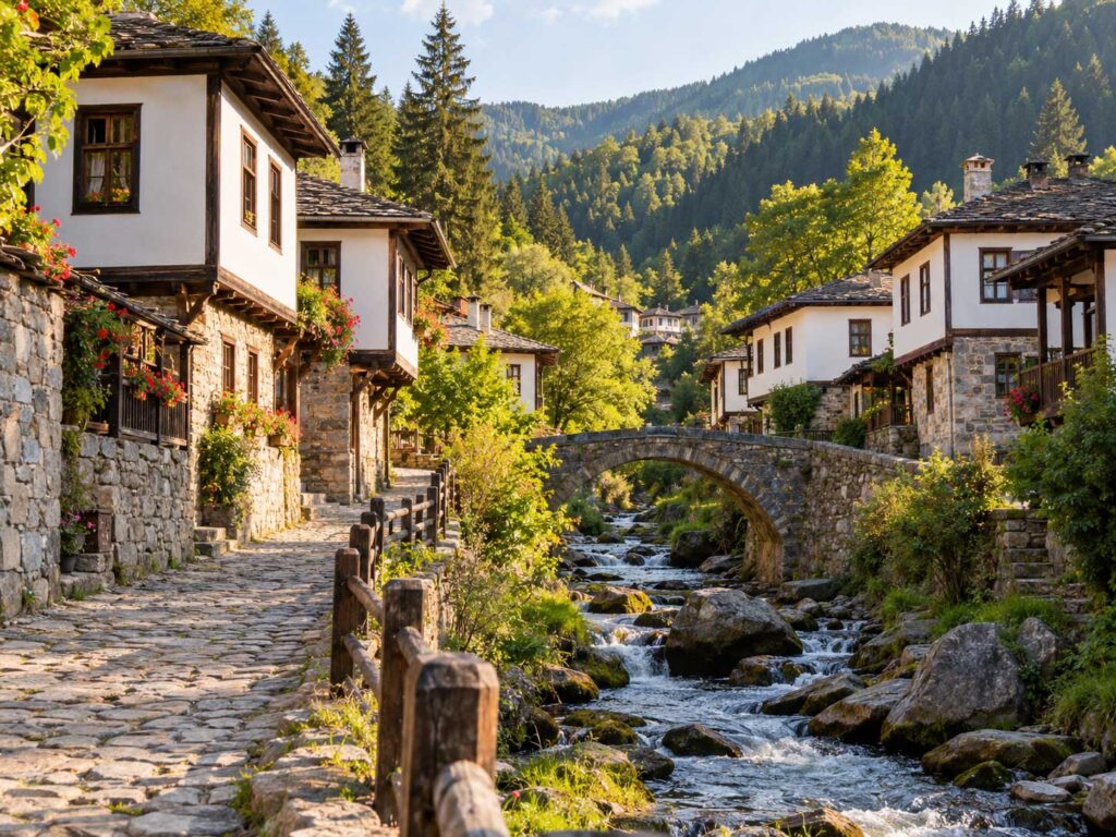 Shiroka Laka romantic places in Bulgaria