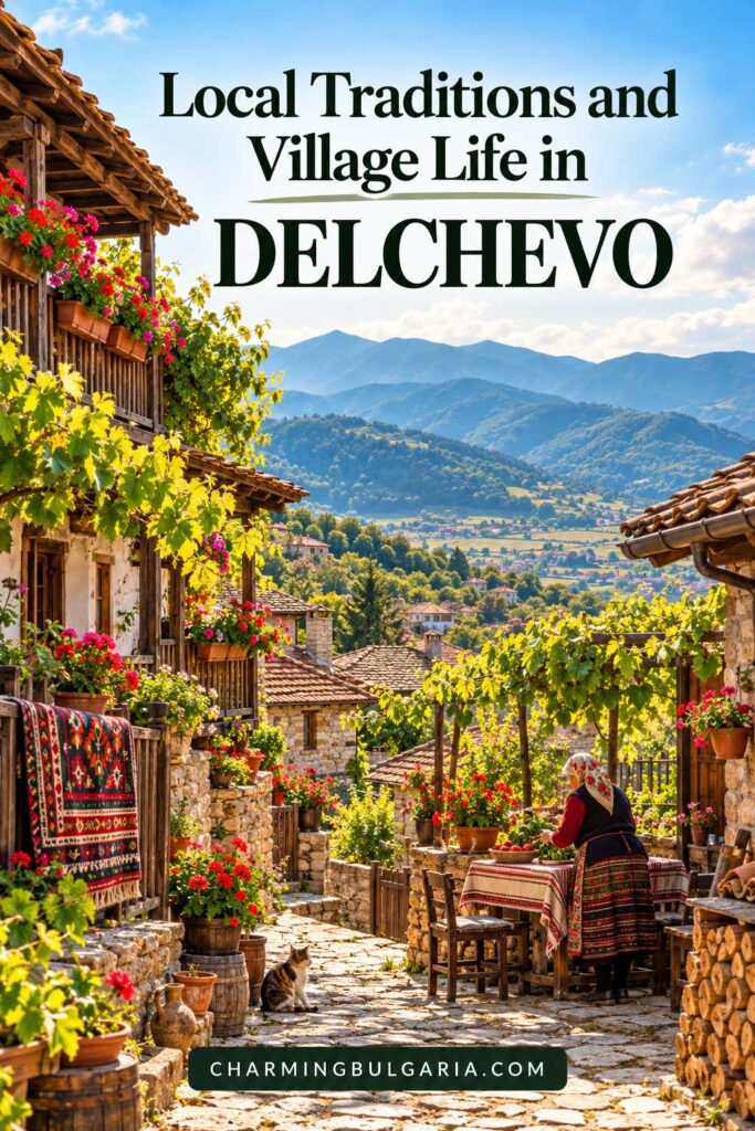 Village Life in Delchevo Bulgaria