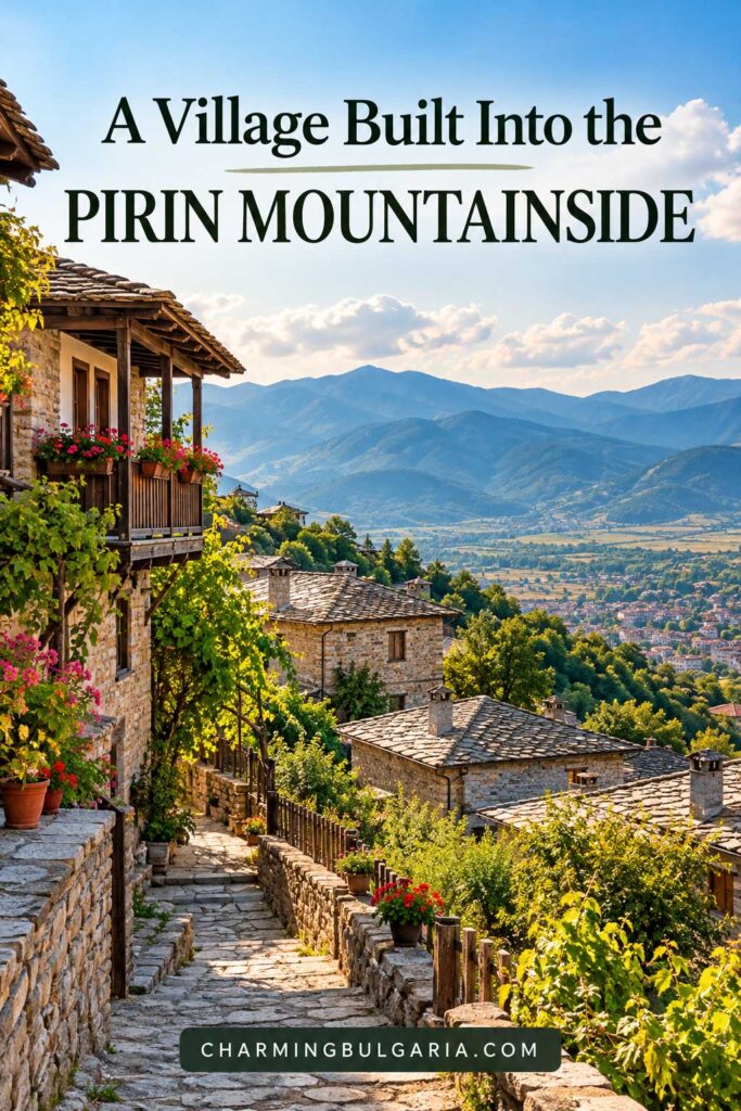 Delchevo village in Pirin mountain