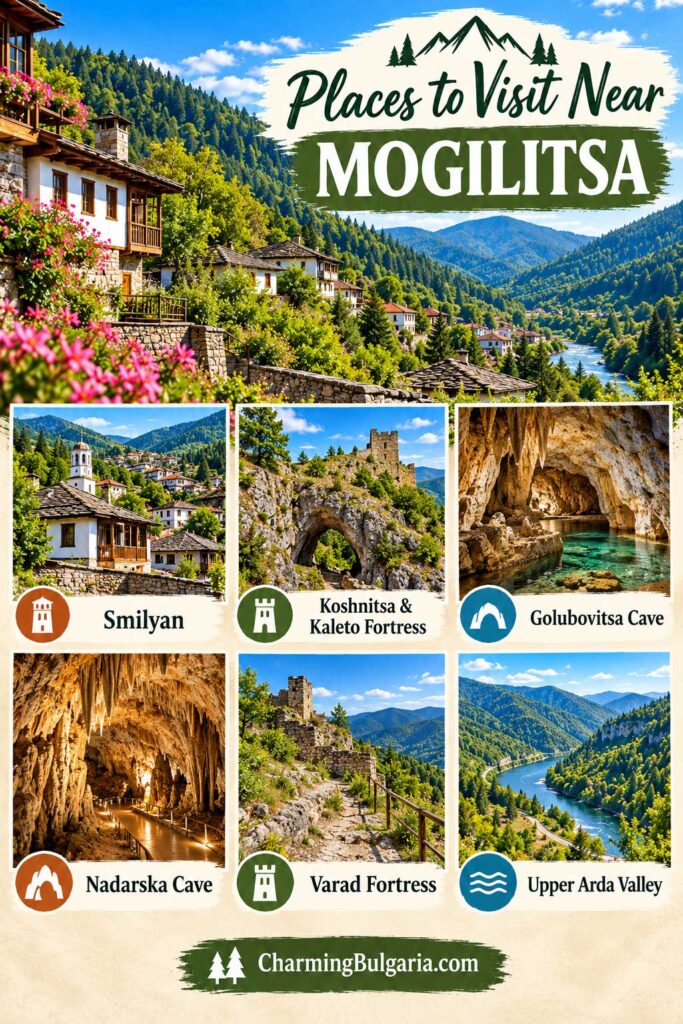 Places to Visit Near Mogilitsa villages near Smolyan