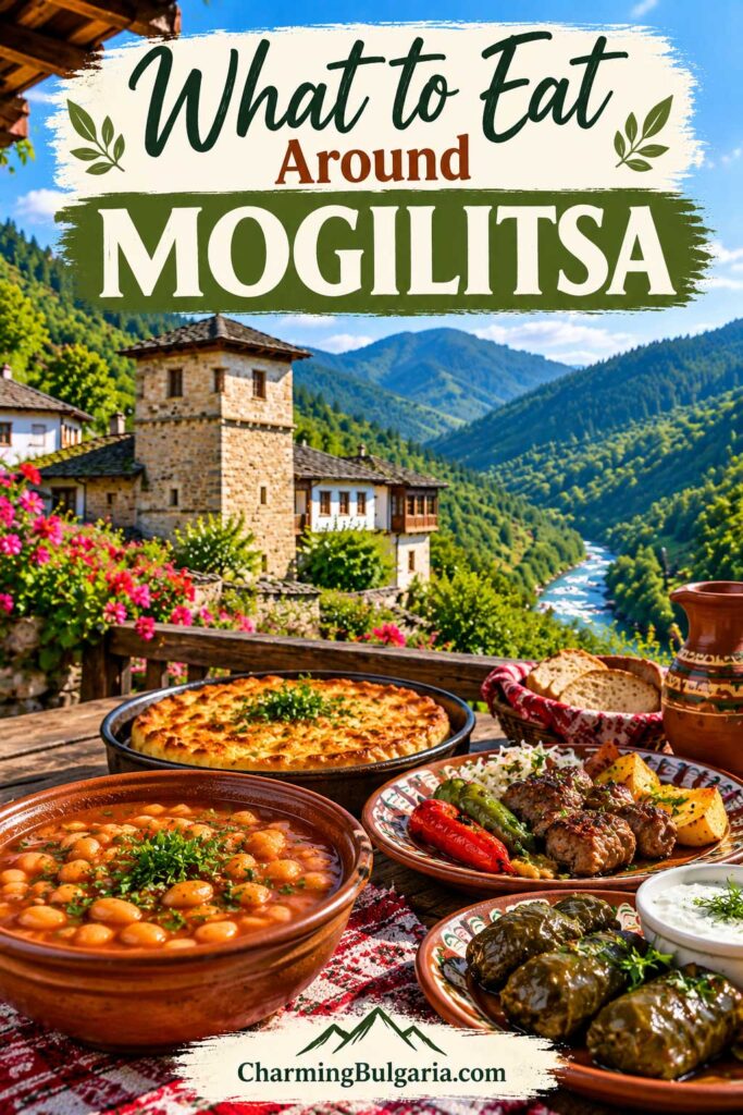 Bulgarian Food Flavors Mogilitsa Rhodopes