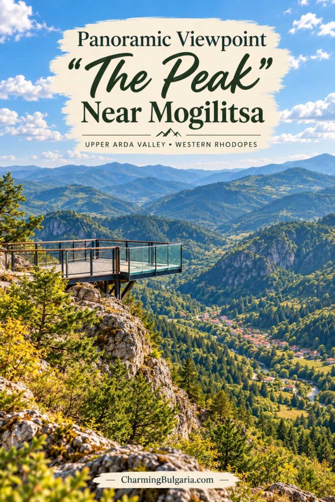 Panoramic Viewpoint The Peak Near Mogilitsa