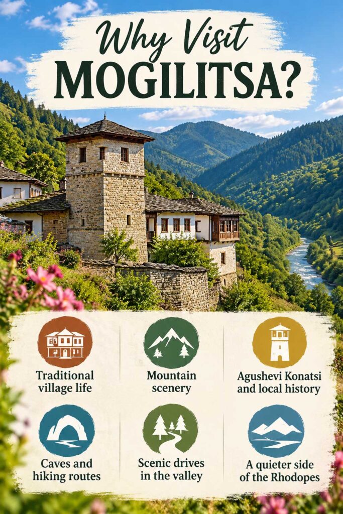 Why Visit Mogilitsa village Bulgaria