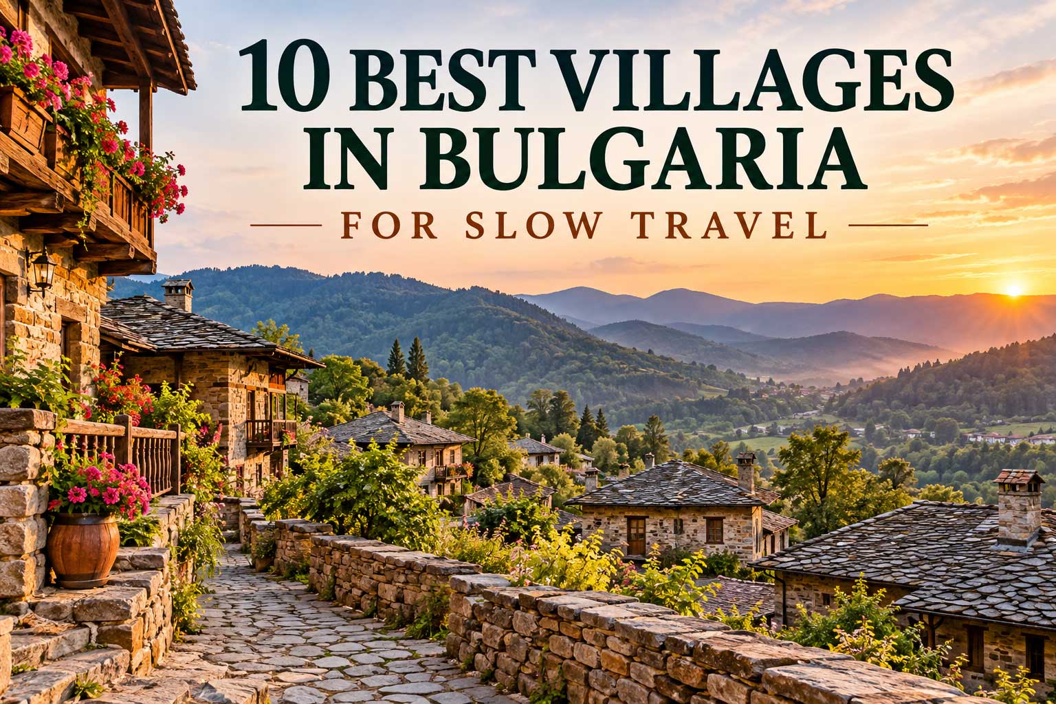 Best villages in Bulgaria for slow travel